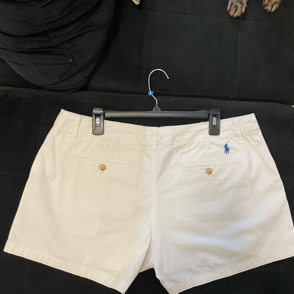 Ralph Lauren Women's Off-White Bermudas